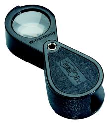 SCHWEIZER-Optik Präzisions-Einschlaglupen - 23mm - Aplanat Linse - Kunststoffgehäuse
