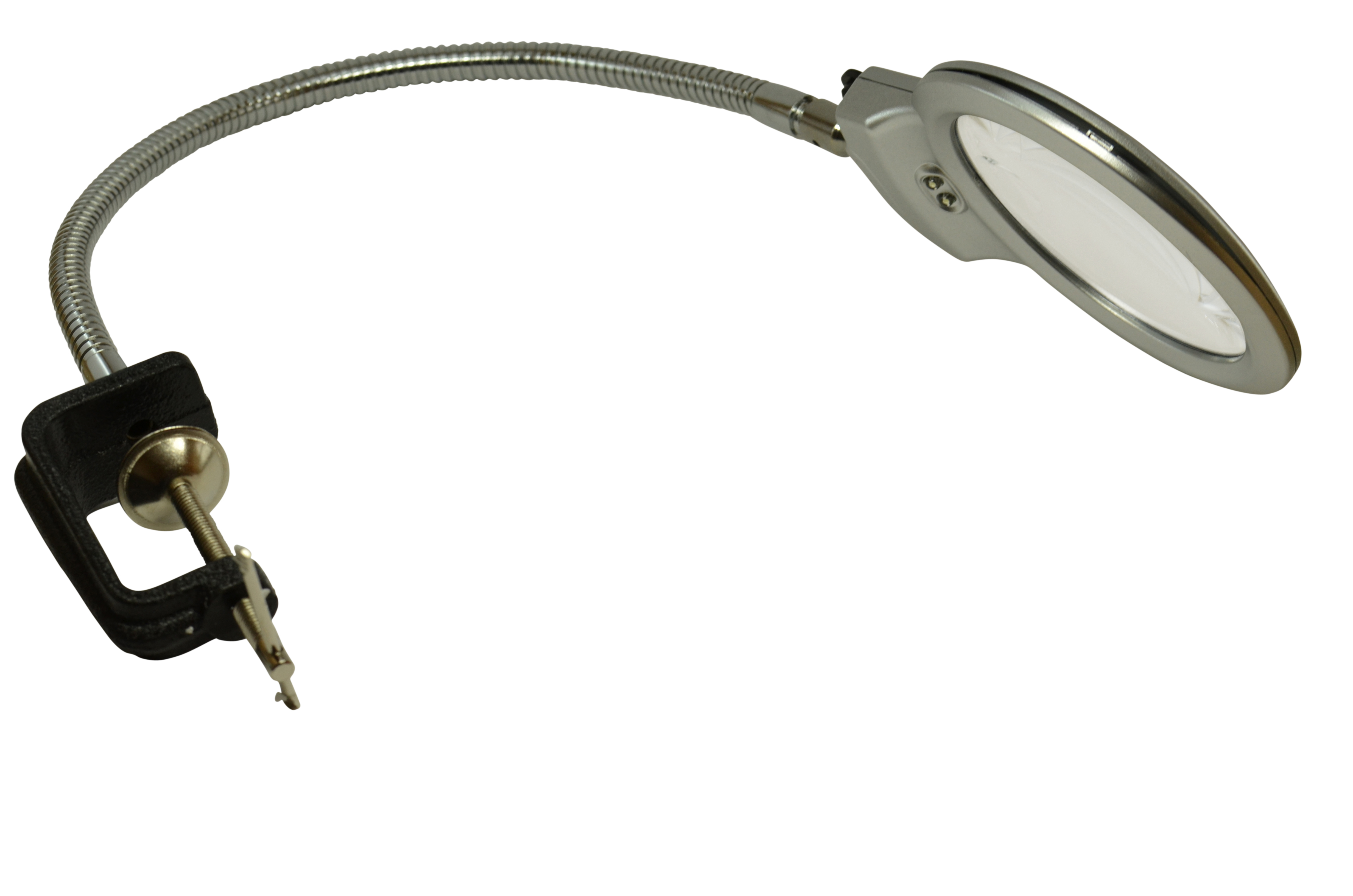 LED CH (flexibler - Lupen-Center 2 bifocal, Lupenleuchte Lampenhals)