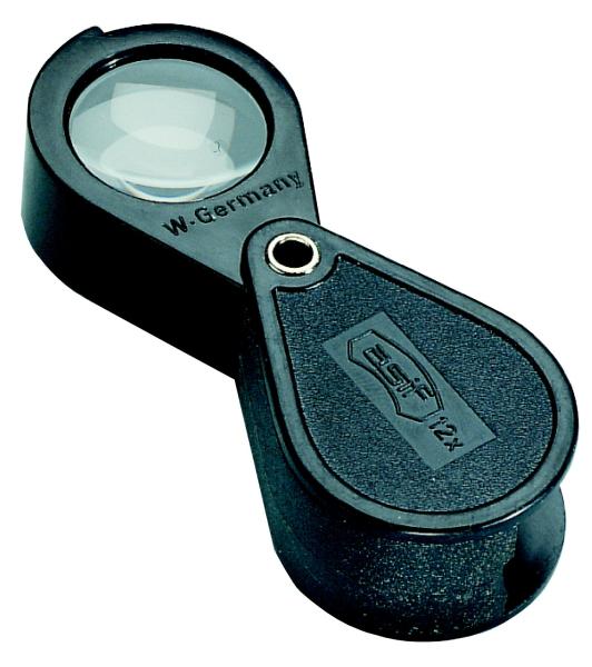 SCHWEIZER-Optik Präzisions-Einschlaglupen - 23mm - Aplanat Linse - Kunststoffgehäuse