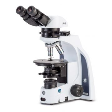 Euromex iScope [IS.1053‑PLPOLRi] - Trinokular|Binokularmikroskop - [Polarisator|Hellfeld|Halogen-Auflichtbeleuchtung] - 50x-500x