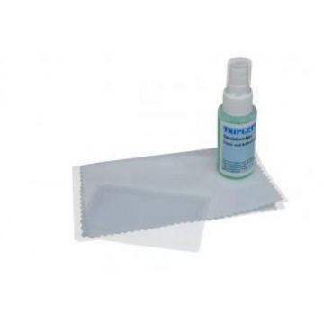 Reinigungsset 3 [Microfasertuch, Reinigungsspray, Scheckkartenlupe]