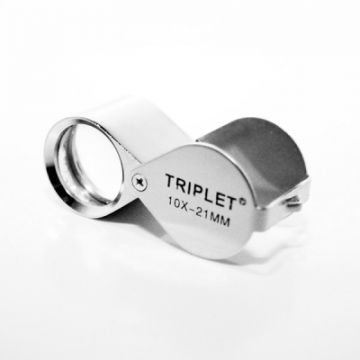 Triplet-Einschlaglupe - 10x 21mm - Testsieger beim BBC Wildlife Magazin